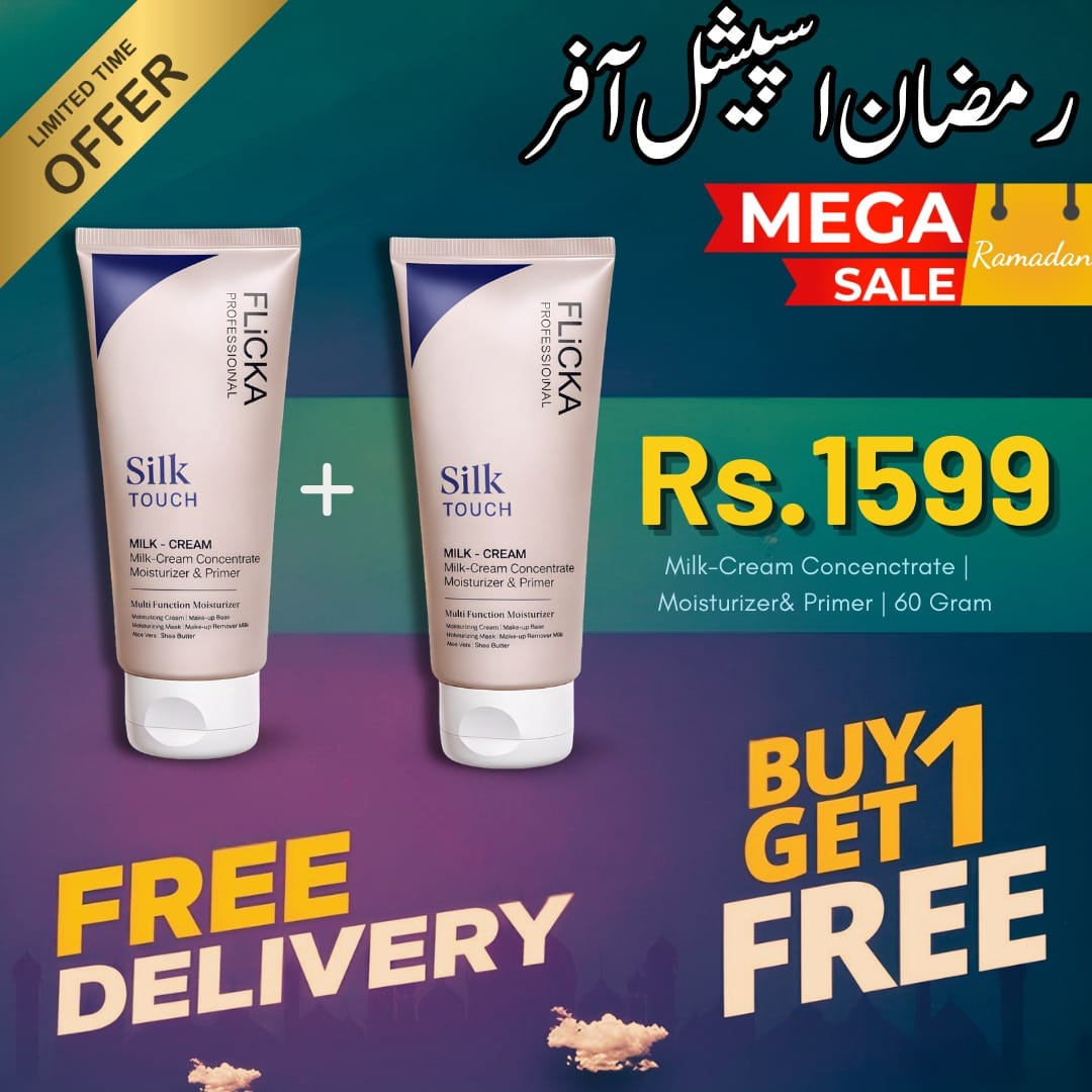 Flicka Silk Touch l Concentrate - Primer and Moisturizer (BUY 1 GET 1 FREE)